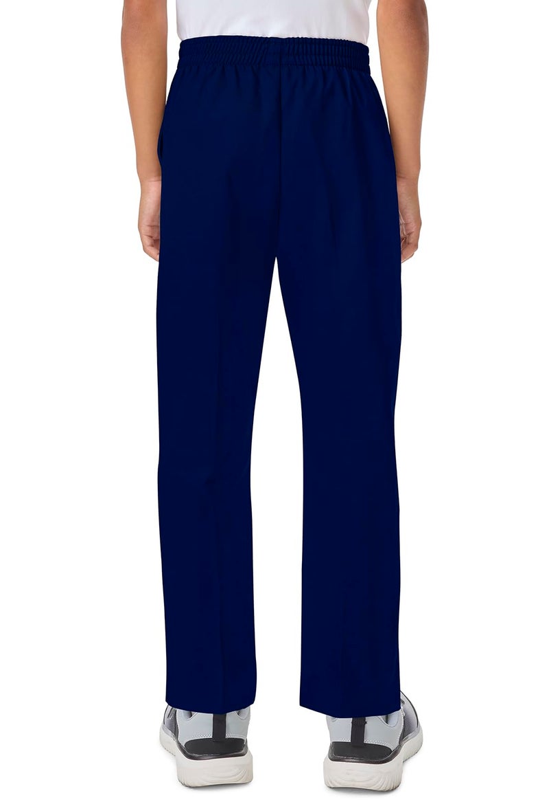 CLASSROOM Big Boys' Uniform Pull-On Husky Pant, Dark Navy, 12H - Image 4